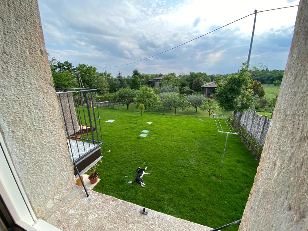 Zahrada ubytování B&B Casa Trambasore