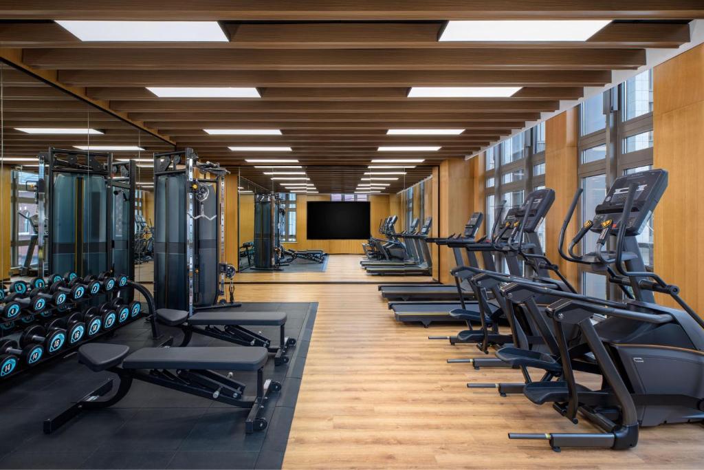 Fitness centrum a/nebo fitness zařízení v ubytování Fairfield by Marriott Shanghai Hongqiao NECC