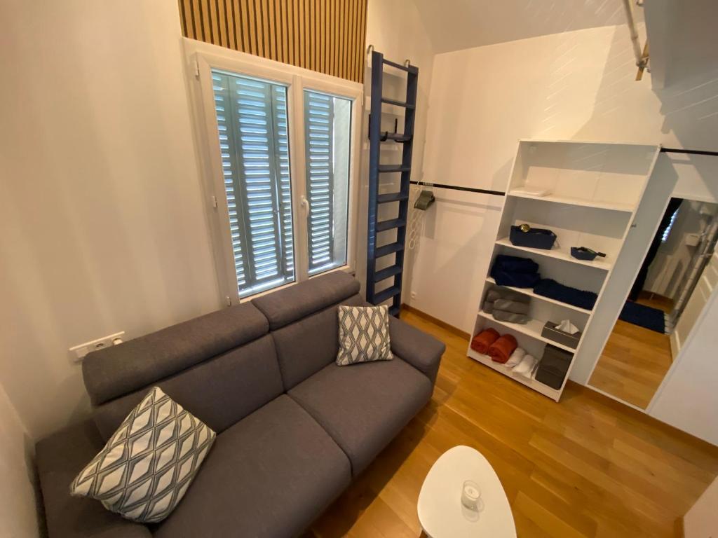 Kuchyň nebo kuchyňský kout v ubytování Tiny House Sedan