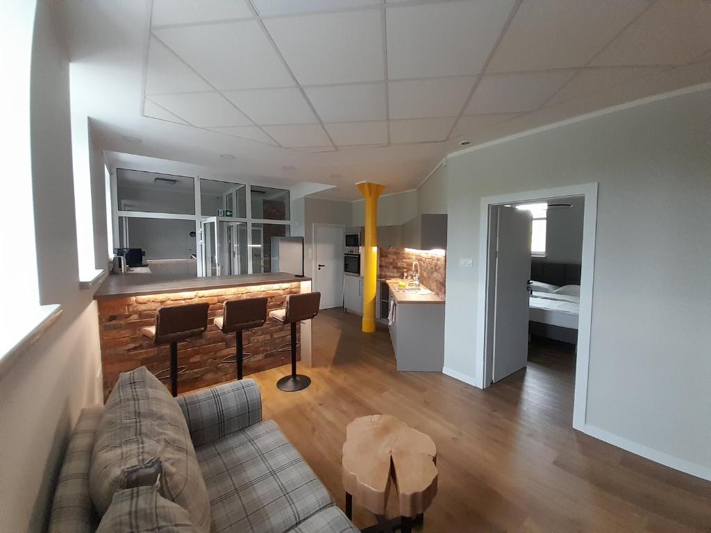 Kuchyň nebo kuchyňský kout v ubytování ORKANA House