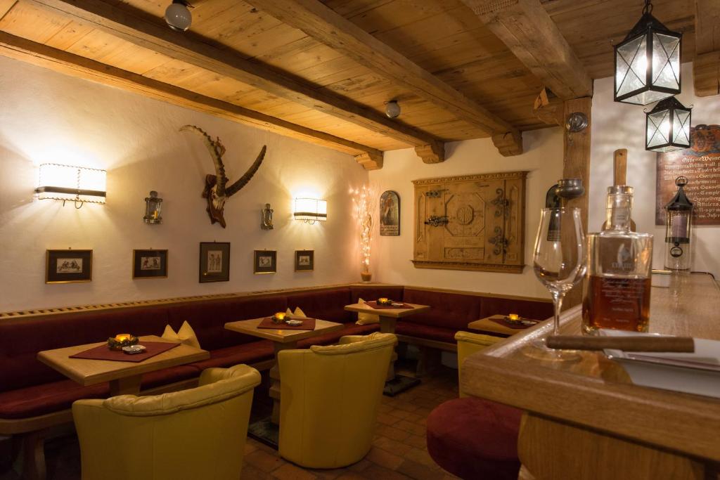 Posezení v ubytování Schlosshotel Chastè