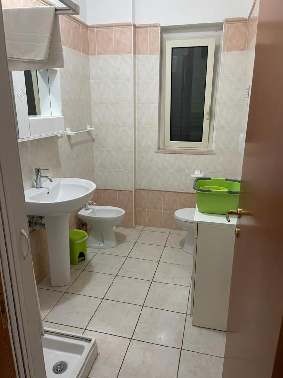 Ванная комната в Villa Angela case vacanza