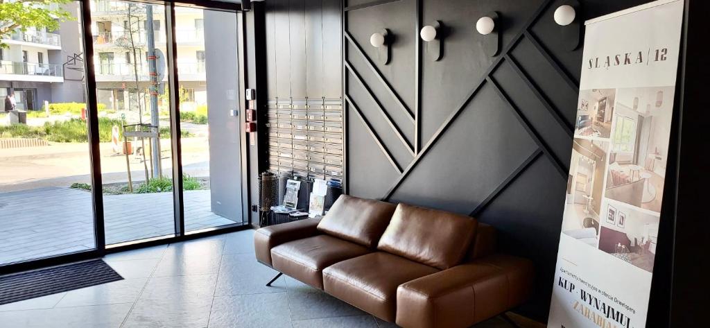Posedenie v ubytovaní Apartament Long Island Gdańsk