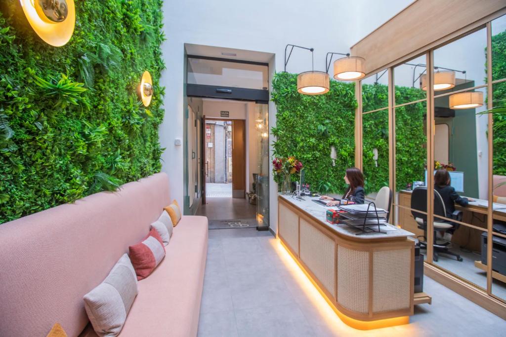 Posezení v ubytování Soho Boutique Columela