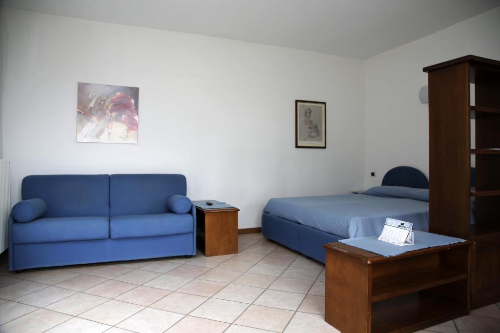 Posezení v ubytování Residence Antico Crotto