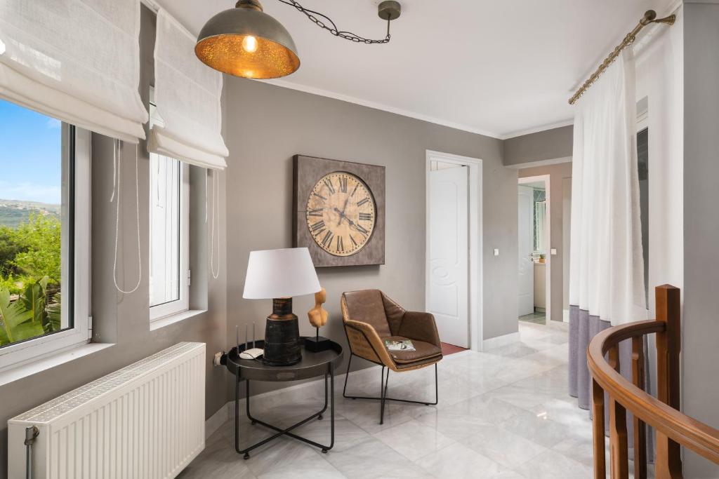 Posezení v ubytování Villa Tranquilla