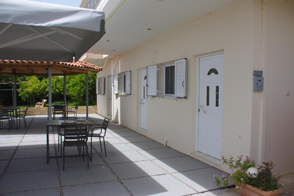 Balkón nebo terasa v ubytování Bouka Apartment