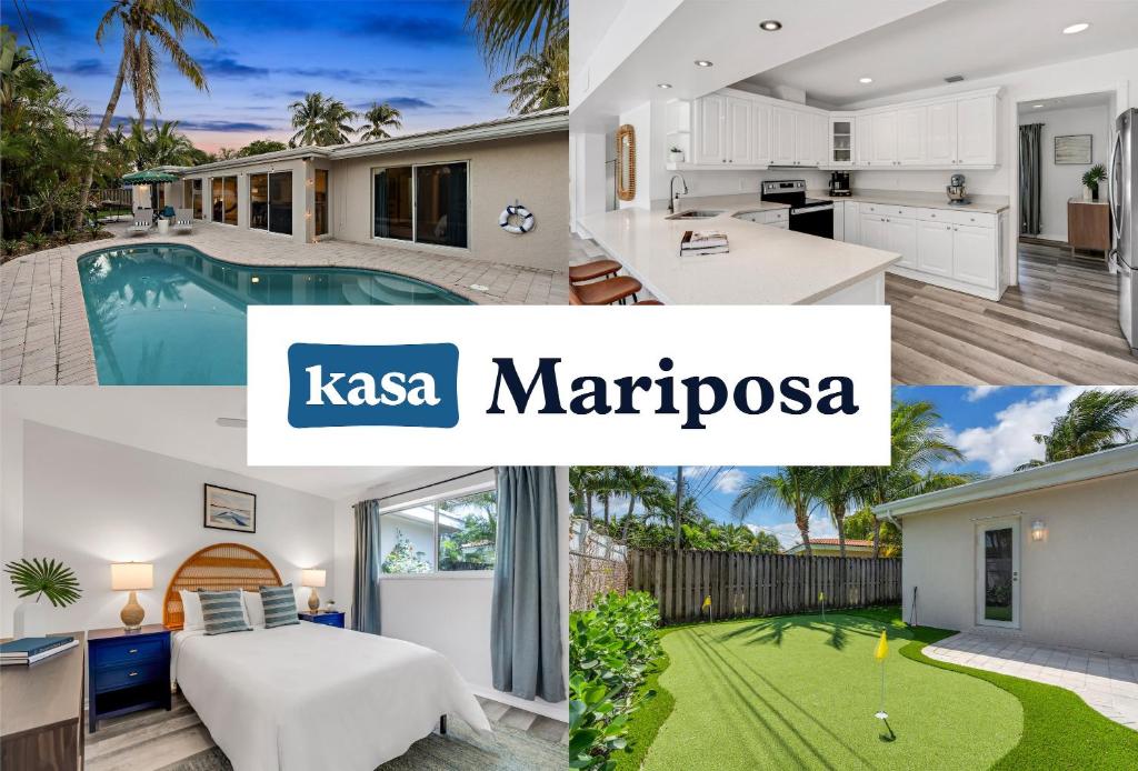Kasa Mariposa Fort Lauderdale في فورت لاودردال: مجموعة من صور منزل في المريبوسة
