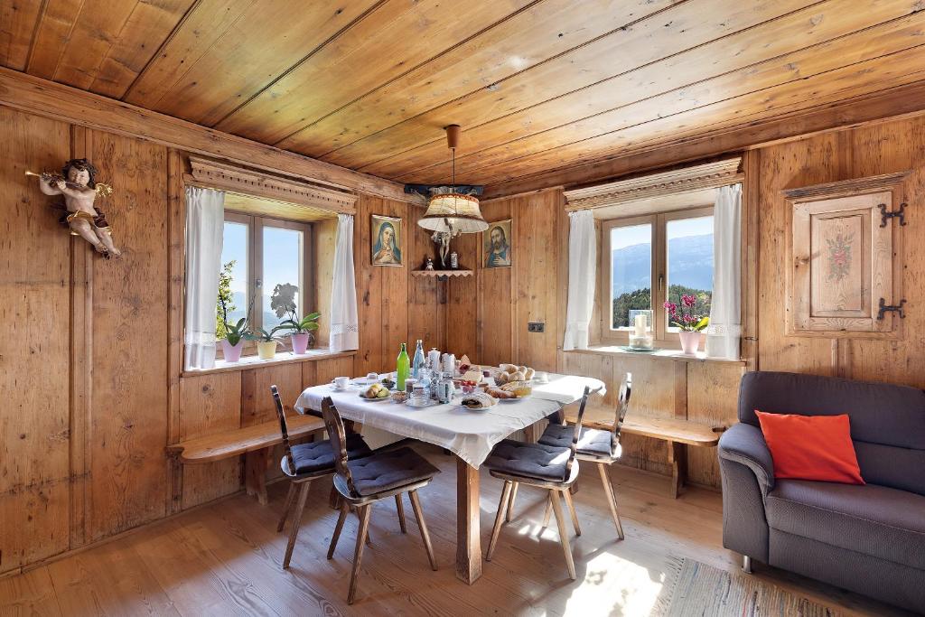Posezení v ubytování Moar im Rumsein - Apt Saltenblick