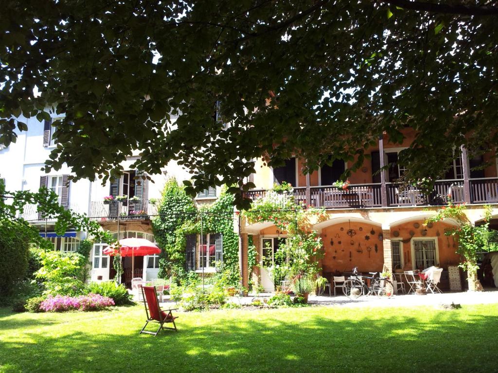 A garden outside Il Faggio Rosso