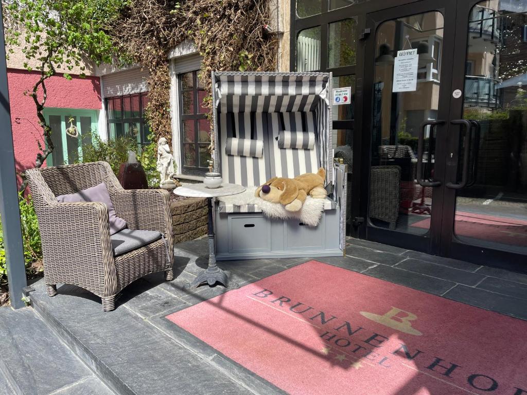 Posezení v ubytování Hotel Brunnenhof