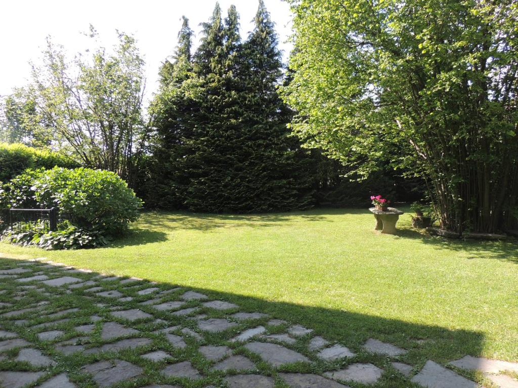 A garden outside Il Faggio Rosso