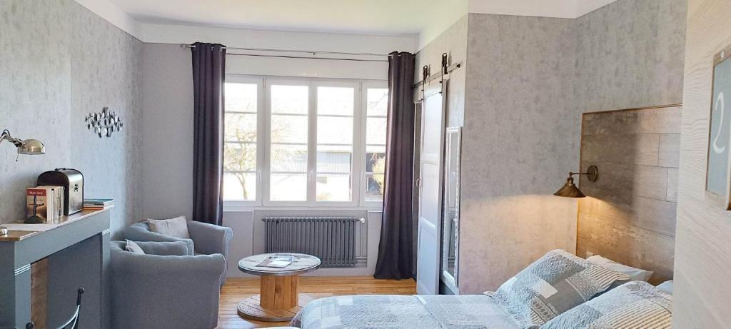 Posezení v ubytování Les Rêves de Baie de Somme Chambres d'hôtes , Table d'hôtes et Spa