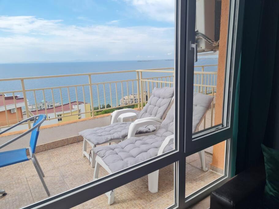 Balkón nebo terasa v ubytování Imperial Fort Club Apartament