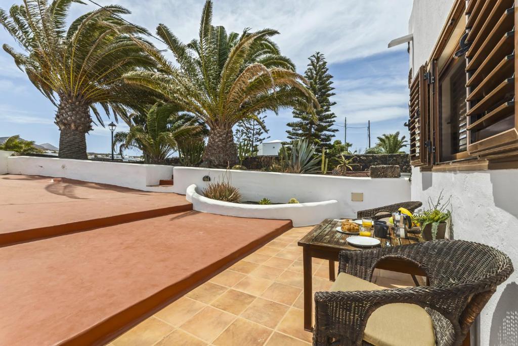 Balkón alebo terasa v ubytovaní Bermeja - Apartamento rural con piscina