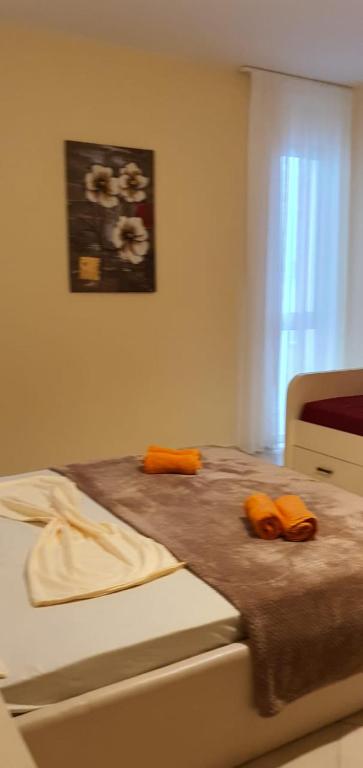 Postel nebo postele na pokoji v ubytování Apartamenti 204