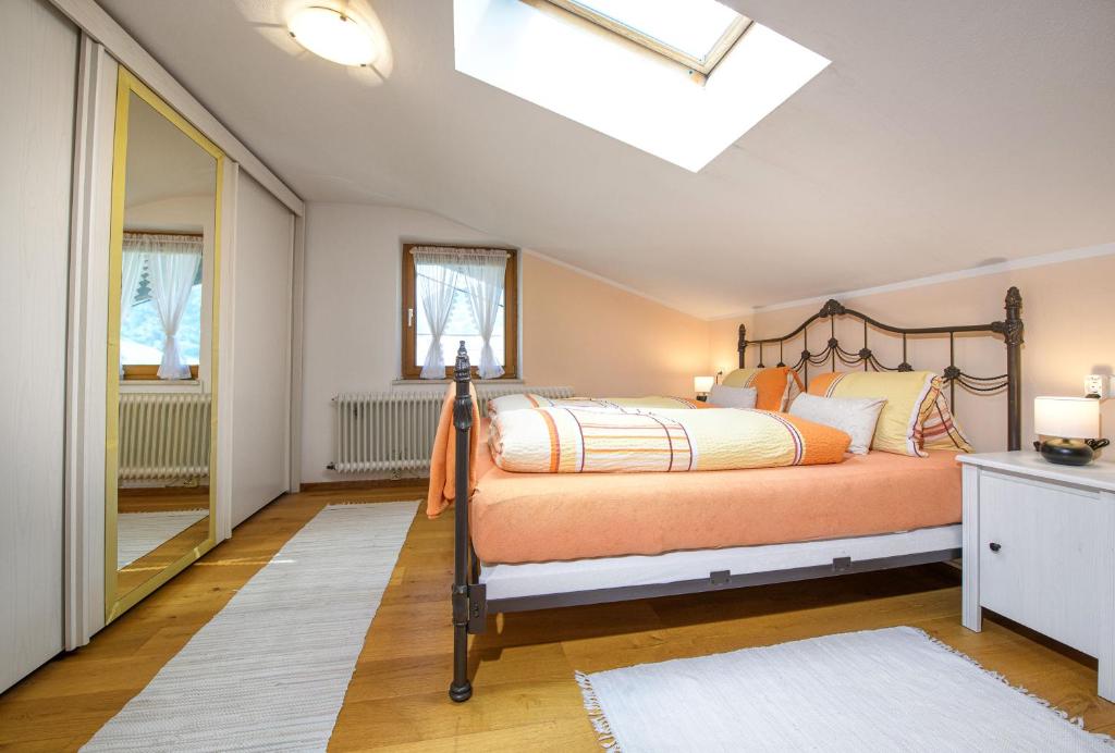 Krevet ili kreveti u jedinici u okviru objekta Haus Knapp Apartment