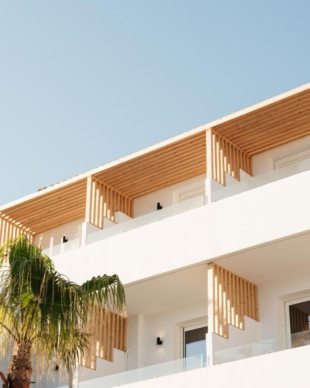 Balkón alebo terasa v ubytovaní Petradi Beach Lounge Hotel