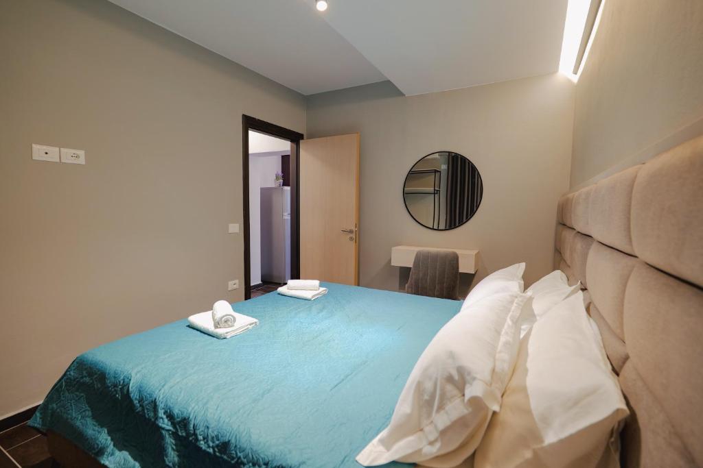 Una cama o camas en una habitación de Casa Del Mar