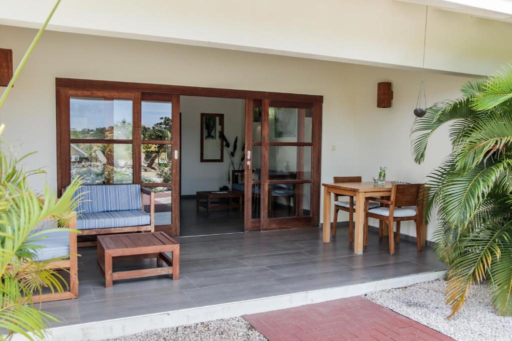 Balkón nebo terasa v ubytování ABC Resort Curacao