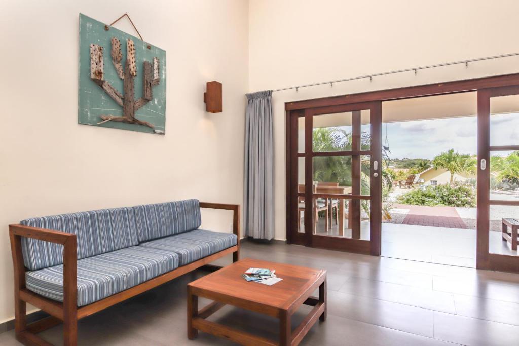 Balkón nebo terasa v ubytování ABC Resort Curacao