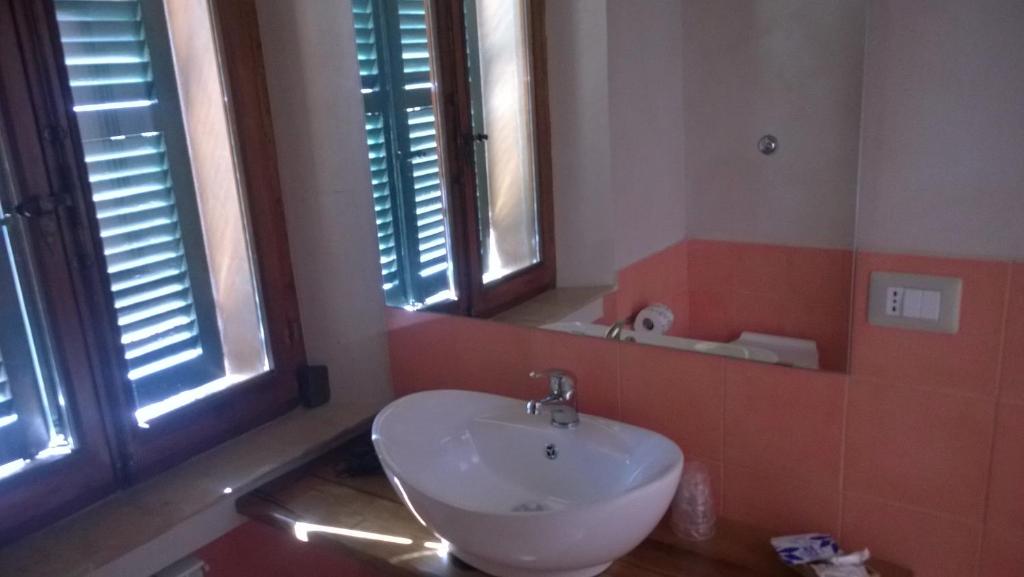 Koupelna v ubytování Il Vicoletto di BIBI - B&B