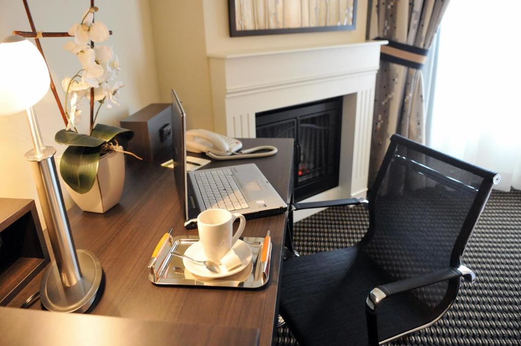 Posezení v ubytování Le St-Martin Hotel Centre-ville – Hotel Particulier