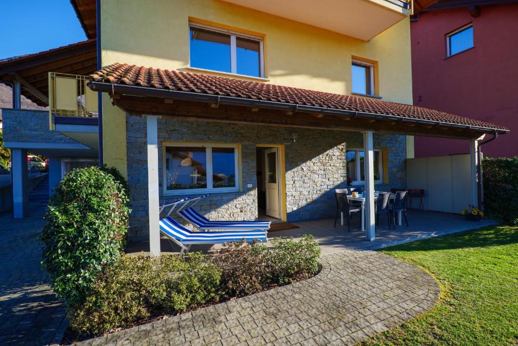 Budova, kde se aparthotel nachází
