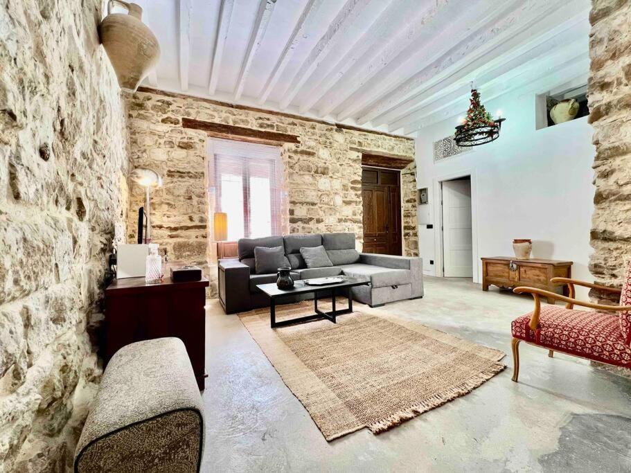 Posezení v ubytování La Casa de Ubeda