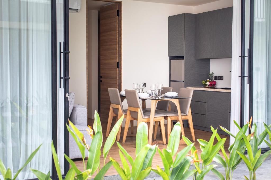 Kuchyň nebo kuchyňský kout v ubytování 20 Suites Umalas