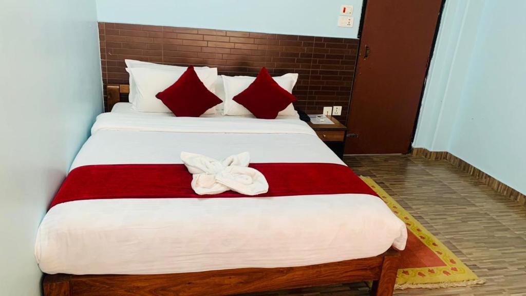 Letto o letti in una camera di The North Face Inn