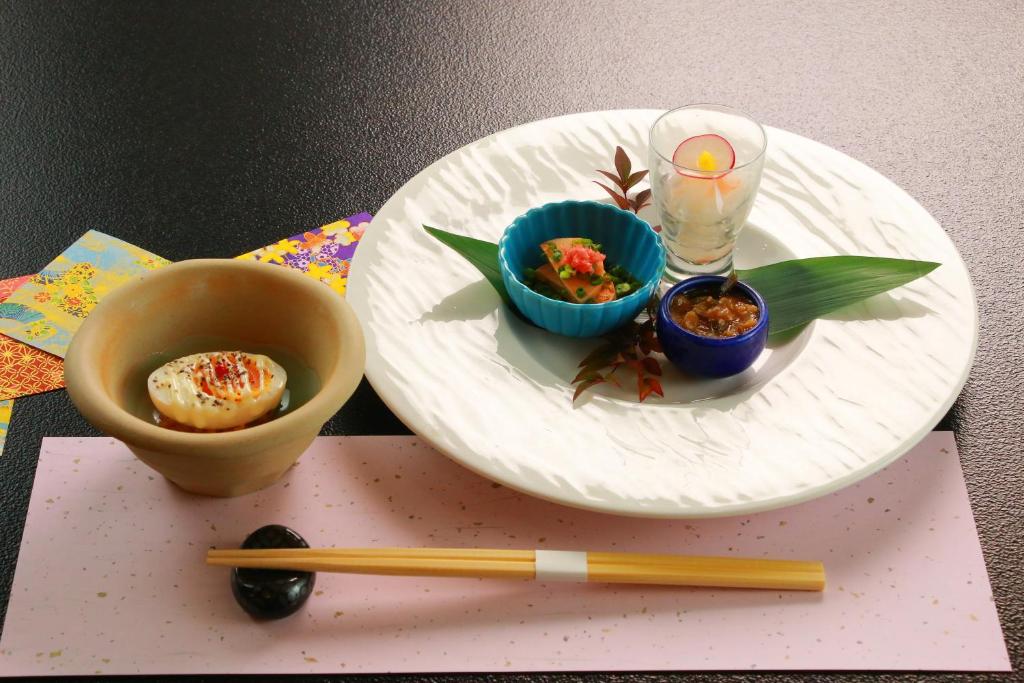 Matur á eða í nágrenni ryokan-hótelanna