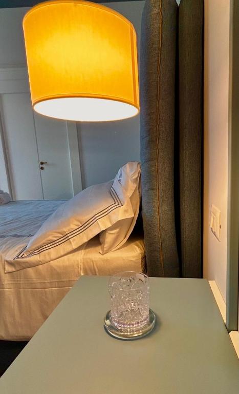 Postel nebo postele na pokoji v ubytování Villa Pandolfi