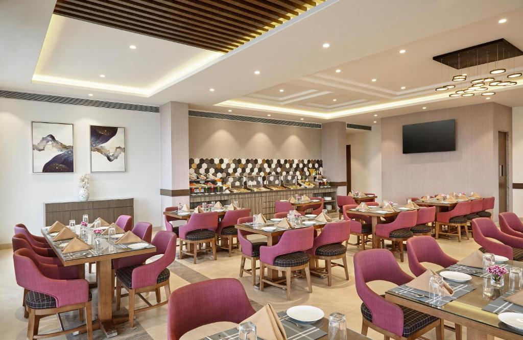 Posezení v ubytování Click Hotel Aurangabad