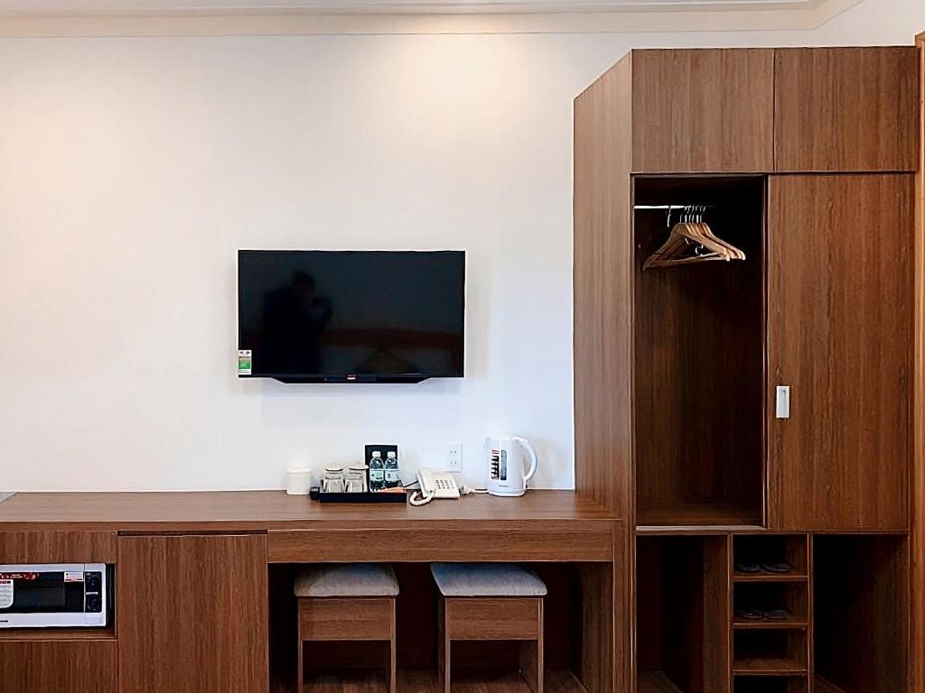 TV/trung tâm giải trí tại Hoàng Yến Villa Dalat