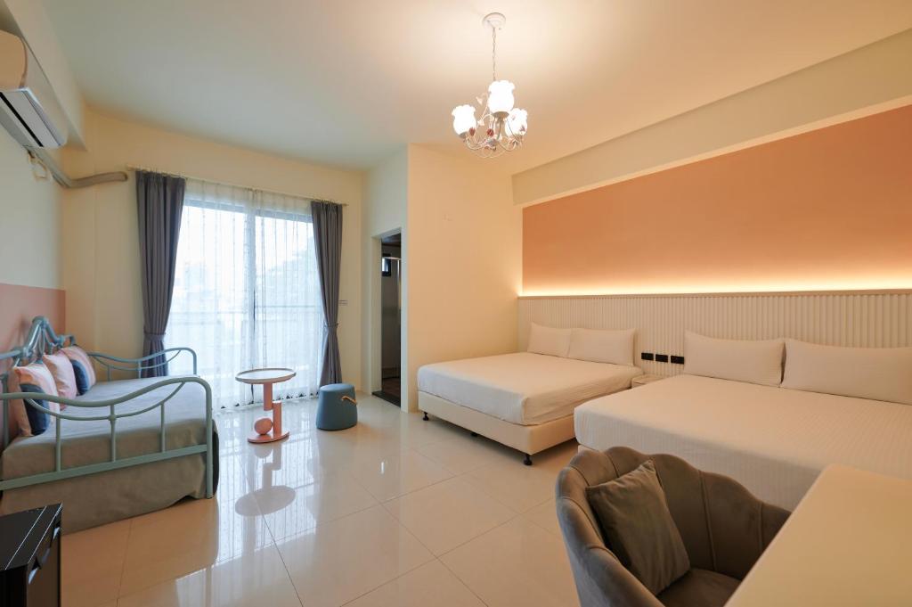 Posezení v ubytování Avenue B&B