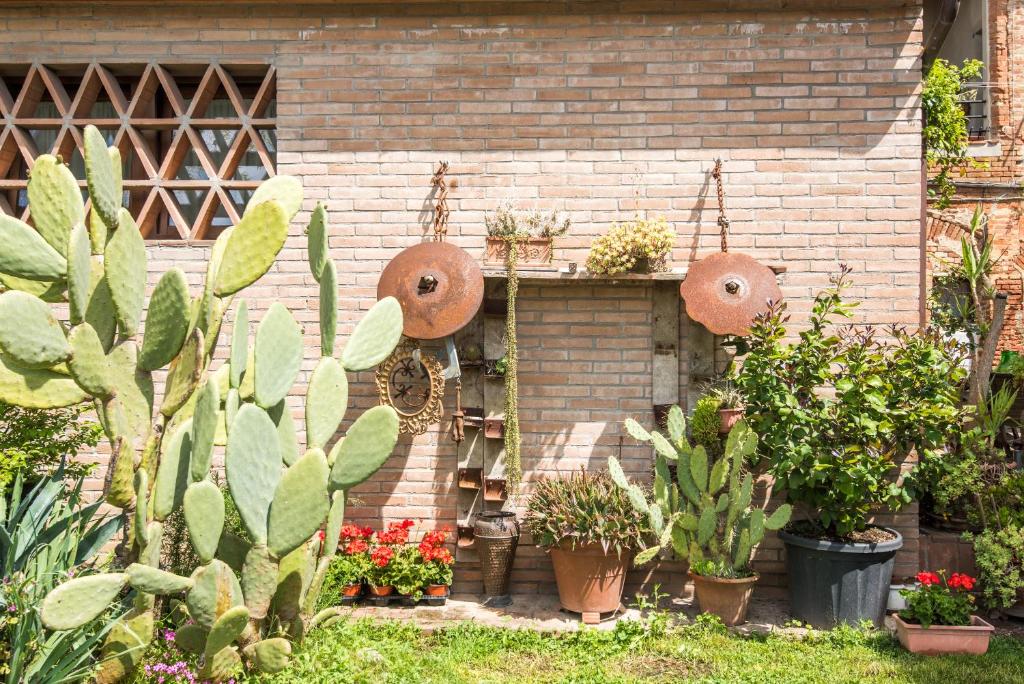A garden outside Il Botteghino