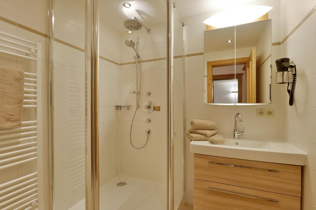 Koupelna v ubytování Appartement Fuchs Ferdinand
