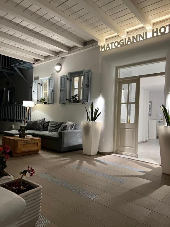 Posezení v ubytování Matogianni Hotel