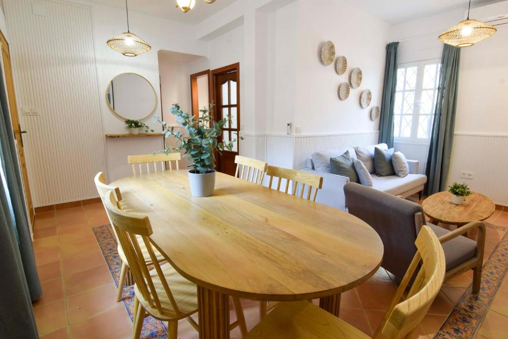 Posedenie v ubytovaní Letmalaga Casa Basilisa