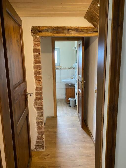 Koupelna v ubytování Ferienwohnung Hückeswagen (Bevertalsperre)