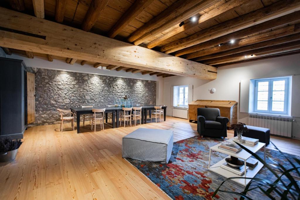 Posezení v ubytování Casa Perazzolo