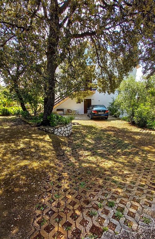 Zahrada ubytování Apartments MULOBEDANJ