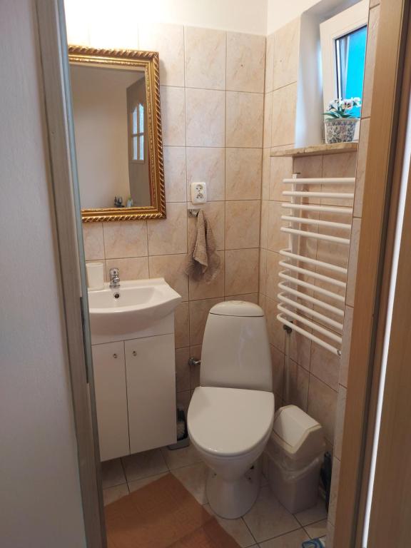Kúpeľňa v ubytovaní Agroturystyka Jagoda