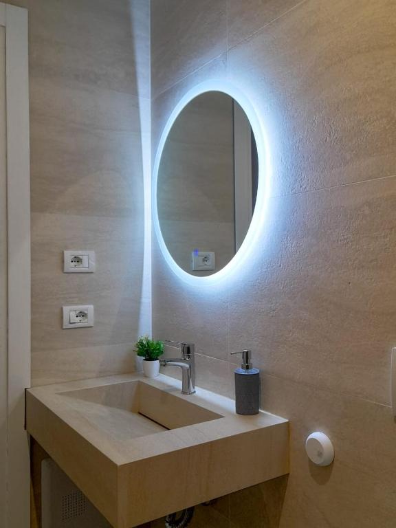 Koupelna v ubytování Solea Hotel