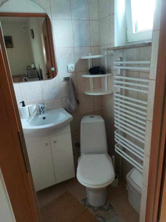 Kúpeľňa v ubytovaní Agroturystyka Jagoda
