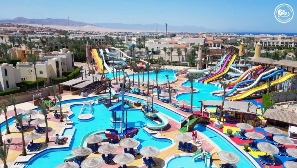 an image of a water park at a resort at Sea Beach Aqua Park Resort in Sharm El Sheikh