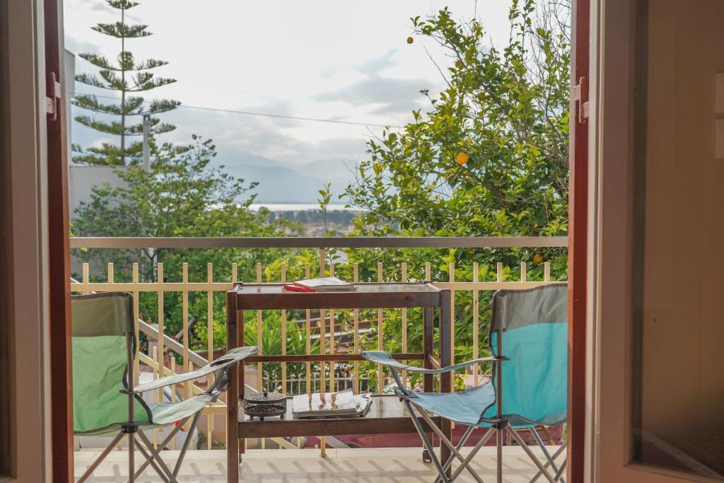 Balkon lub taras w obiekcie MARIALINA NAFPLIO