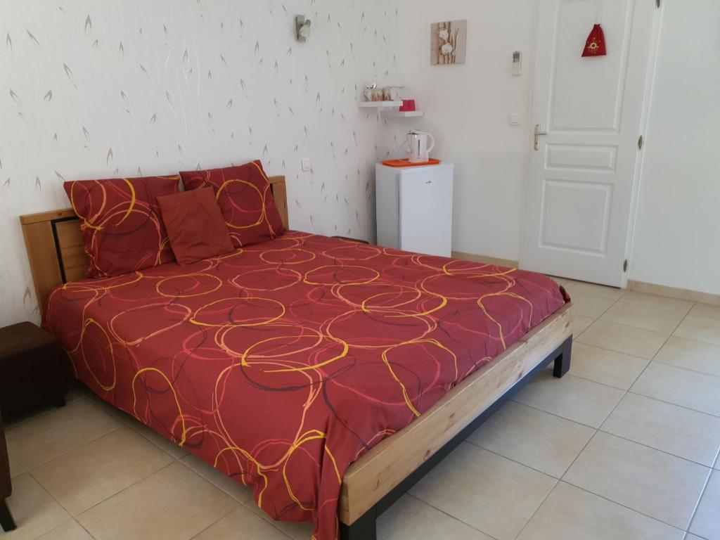 Villa des masques - Deluxe Double Room With Balcony