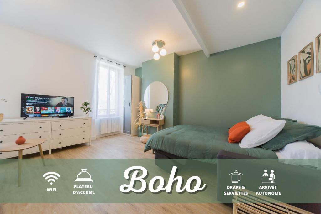 BEST KEYS - Boho Centre Ville Sens - Wifi - Housity